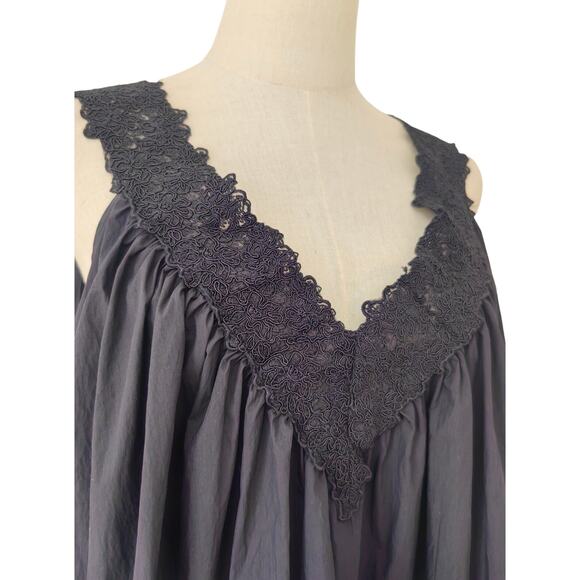 Helsa Mini Dress With Lace in Tech Poplin S - Picture 12 of 12
